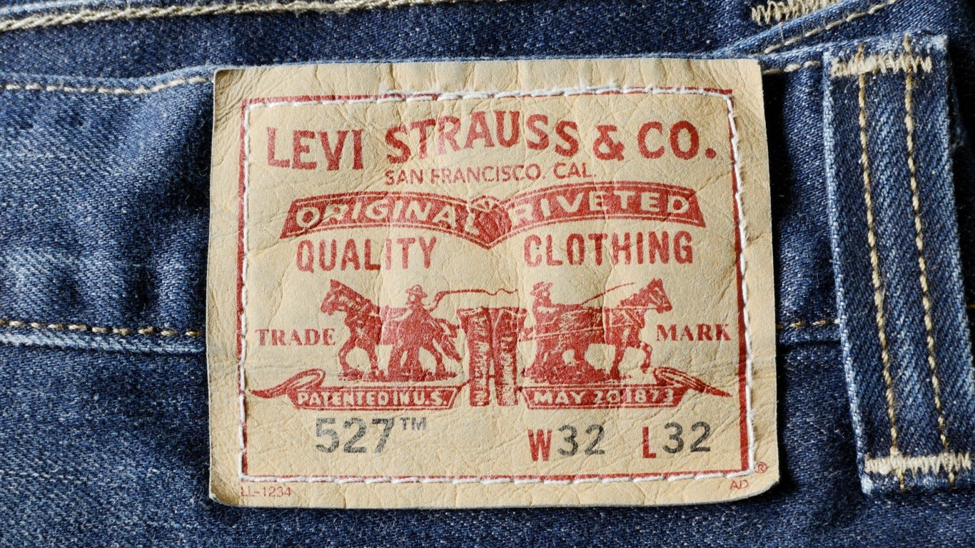 levis jeans trade in 2018
